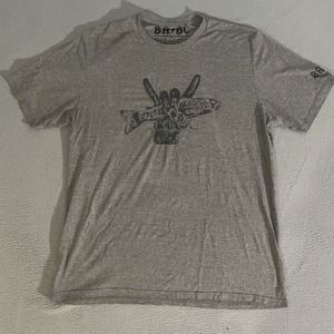 Babcswimbait Graphic‎ T Shirt XL Short Sleeve Gray